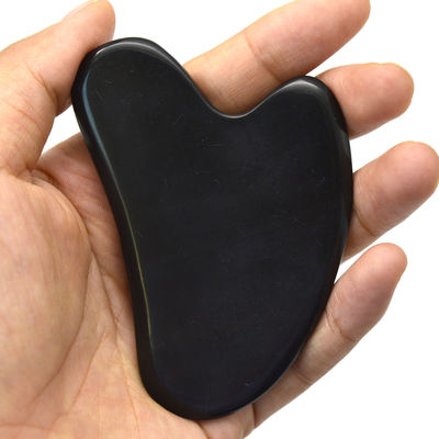 Hartvorm Bian Jade Guasha Gua Sha Gereedschappen met timing control functie en 78*54*5mm meting