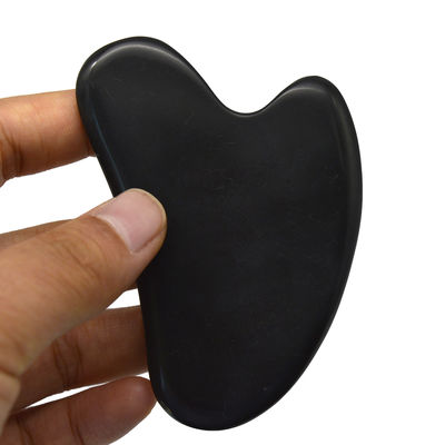 Hartvorm Bian Jade Guasha Gua Sha Gereedschappen met timing control functie en 78*54*5mm meting
