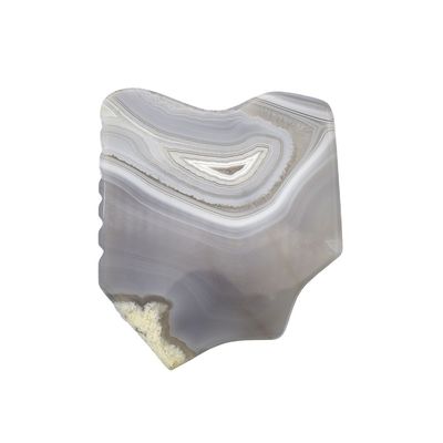 Gezondheidszorg Grijzige gestreepte agate jade gua sha steen guasha bord maatwerk massage schrapen therapie hulpmiddel voor gezicht en lichaam