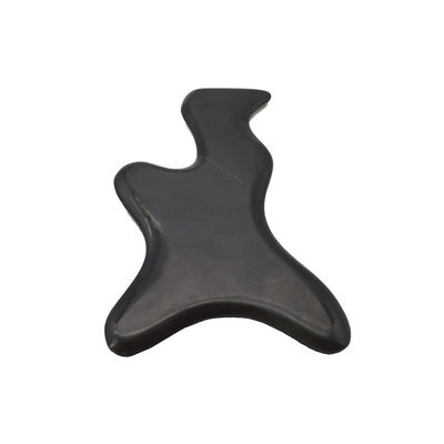 Zwart Grote Bian Steen Gua Sha Lymfatische Drainage Massage Gereedschap voor Nek Achter Achter Schouder Midden Midden Buik Lichaam Therapie Massager Gereedschap