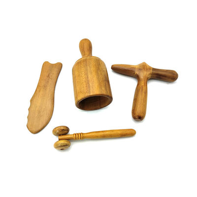 Massagehamer Houten Gua Sha Schrapen Massage Guasha Gereedschap Traditionele Cupping Voor Lichaam En Houten Massage Roller