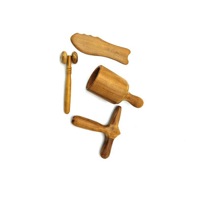 Massagehamer Houten Gua Sha Schrapen Massage Guasha Gereedschap Traditionele Cupping Voor Lichaam En Houten Massage Roller
