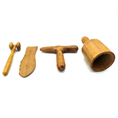 Massagehamer Houten Gua Sha Schrapen Massage Guasha Gereedschap Traditionele Cupping Voor Lichaam En Houten Massage Roller