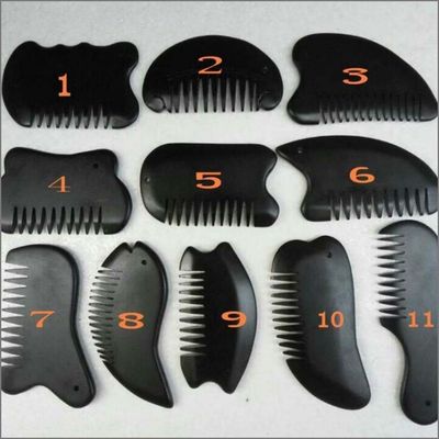 Natural Bian Stone Comb Mode No akbhr-040 De perfecte aanvulling op je haarverzorgingsroutine