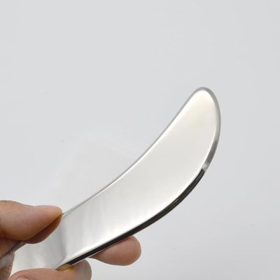 Gepersonaliseerd logo geaccepteerd professioneel roestvrij staal Gua Sha IASTM gereedschap voor lichaamsmassage