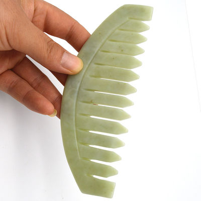 Gezichtsmassage 2019 Gua Sha Xiuyan Jade Schrapen Massage Kam Met Haar voor het reguleren van de functie Reguleren van het lichaam