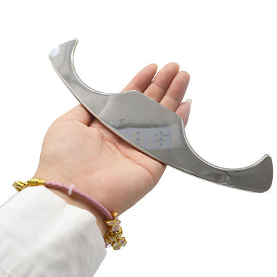 Massager 2024 Gua Sha Board Scraping Massage Tool Roestvrij staal Achter Meridian Scraping Guasha voor OEM ODM