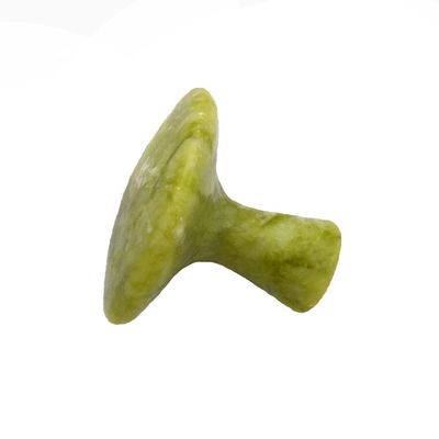 Groene paddenstoelvormige massagesteen voor diepweefselmassager en ontspannende SPA-massage No abkgs-022