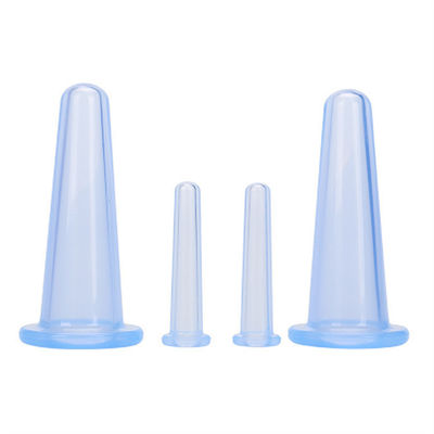 Gezichtsbeugel Therapie Set 4 in 1 Silicone Cups voor Chinese geneeskunde apparatuur en milieuvriendelijk