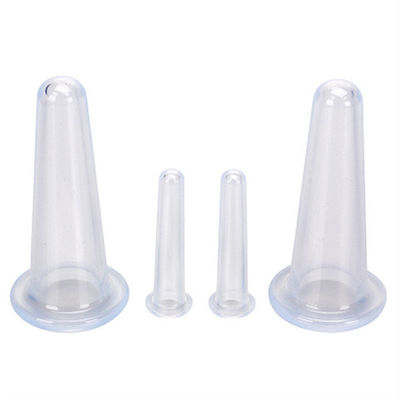 Gezichtsbeugel Therapie Set 4 in 1 Silicone Cups voor Chinese geneeskunde apparatuur en milieuvriendelijk