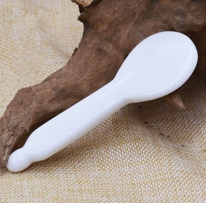 Natuurlijke keramische Gua Sha schrapen gezichtsgereedschappen voor massager Guasha lichaam wit handheld