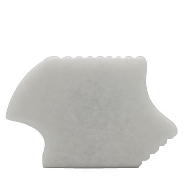 Direct verwijderen rimpels met grijze agaat Guasha Rose Quartz Gua Sha Tools Schrapen Massage Obsidian Gua Sha Steen