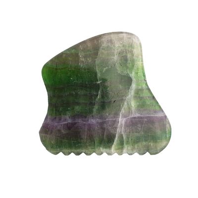 Natuurlijke Bian Steen Gezicht Guasha Schrapen Tool Mode Geen abk-204 Private Label Gua Sha Jade Therapie Gezicht Massage Tools
