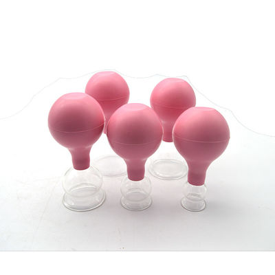 Gepolijste technologie Silicone massagesets voor traditionele Chinese cuppingtherapie tegen prijzen