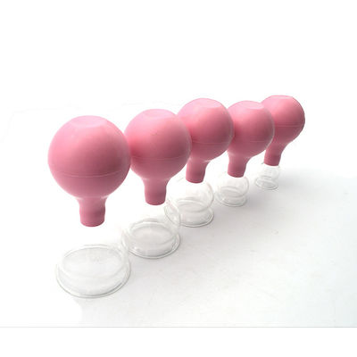 Gepolijste technologie Silicone massagesets voor traditionele Chinese cuppingtherapie tegen prijzen