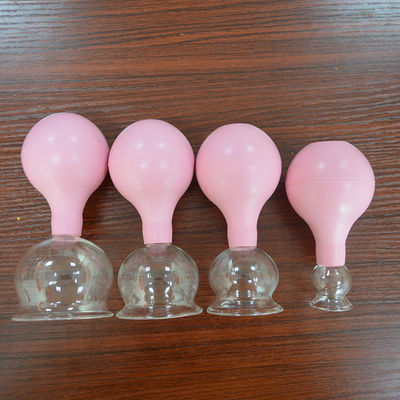 Gepolijste technologie Silicone massagesets voor traditionele Chinese cuppingtherapie tegen prijzen