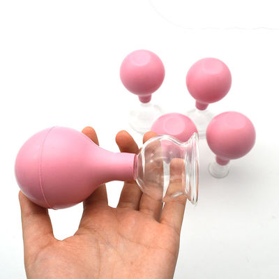 Gepolijste technologie Silicone massagesets voor traditionele Chinese cuppingtherapie tegen prijzen