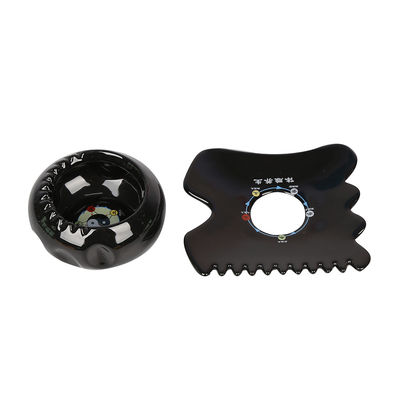 2021 Chinese Gua Sha Set voor gezichtsmassage Cupping Vijf elementen Keramische Guasha Board 14*12.5cm OEM/ODM Acceptabel