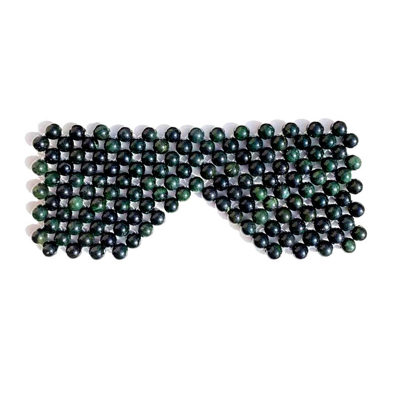 Effectief Jade oogmasker voor het bevorderen van de bloedsomloop van het gezicht en verlichting van oogvermoeidheid Natuurlijke geneeskunde