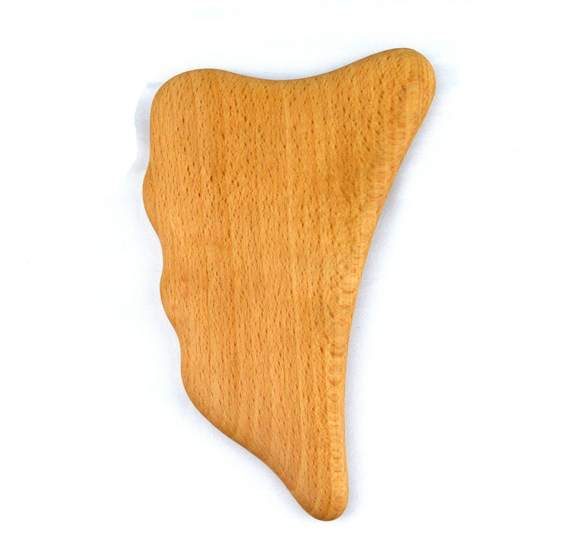 Custom Logo Houten Gua Sha Massager Body Massage Tool voor zelf huidverzorging Spa Gezichtslifting Schoonheid