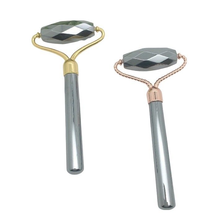 Gepersonaliseerd logo beschikbaard Terahertz Healing Therapy Scraping Terahertz Guasha Stone Face Massage V face Guasha Roller