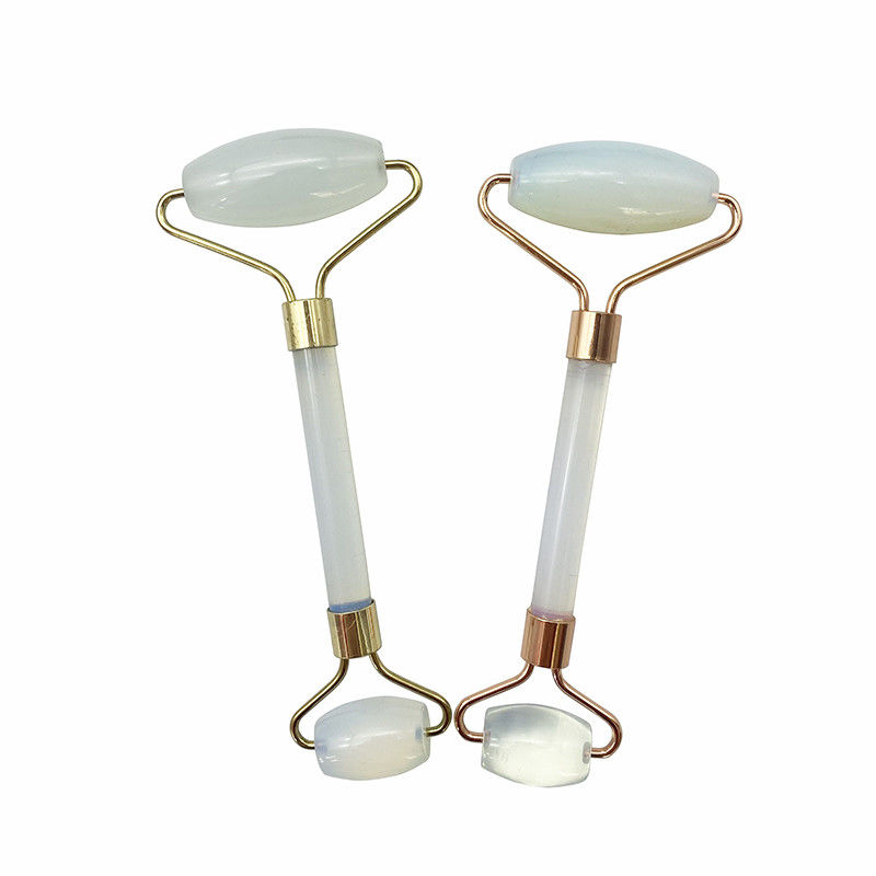 Jade Guasha Roller Tools Opal Jade Gezichtsroller Gua Sha Massager voor gezicht en ogen Zwelling verlichting Vermindering van huidrimpels