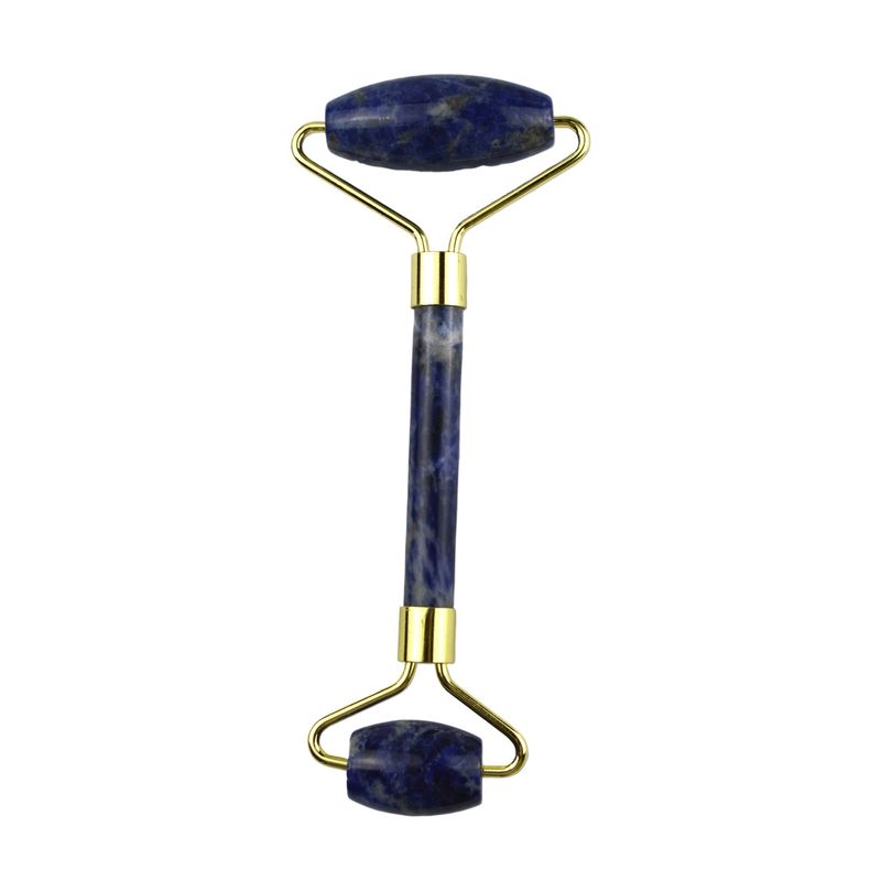 Gezichtsmassage Schoonheidsproduct Ooghoofdmassageur Blauw Sodalite Gezichtsrol Jade Gua Sha Gereedschap Voor Huidverzorging Met Gepersonaliseerd Logo