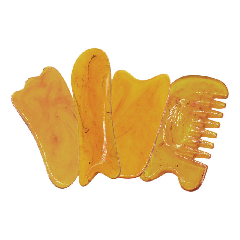 Huidverzorgingsmassagetool Meerdere stijlen Hars Gua Sha Board voor Body Meridian Dredging en Acupoint Massage OEM / ODM Welkom