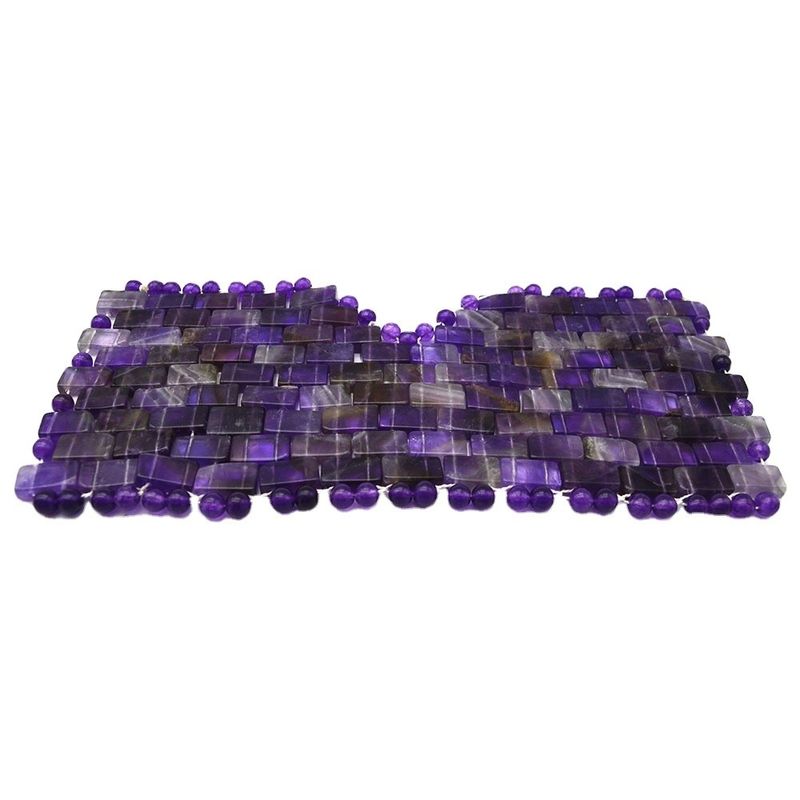2019 Natuurlijke Amethyst Steen Oogmasker De perfecte combinatie van comfort en functionaliteit voor gezonde ogen