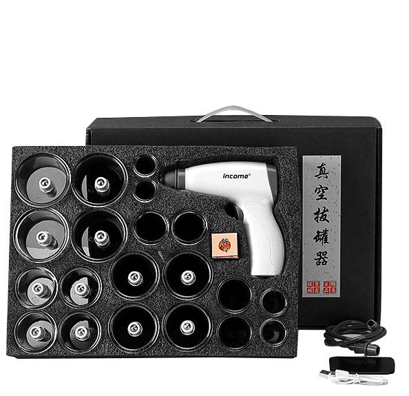 20 blikjes Elektrische Cupping Vacuüm Cupping Device Huishoudelijke set met massageapparatuur Eigenschappen Niet-cupping schoonheidssalon gereedschap