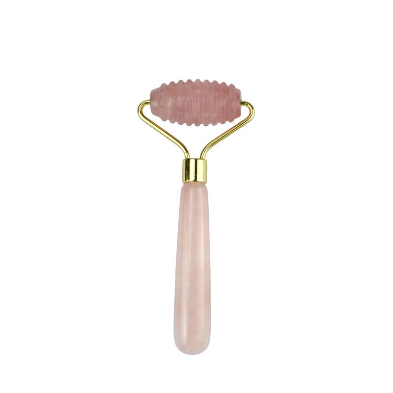 Gezichtsmassagetool 100% natuurlijk rozenkwarts Gua Sha Jade Roller voor huidverzorging en massagetools