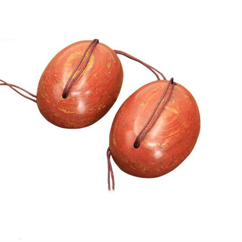 Natuurlijk rood Bian Stone oogmasker voor volledige lichaamsmassage Energie steen Warm en koud comprimeren Oog vermoeidheid verlichting Tool