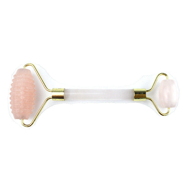 Gezichtsmassage Natural Private Label Crystal Rose Quartz Pink Guasha Gua Sha Massage Jade Roller voor Gezichtsmassage Tool