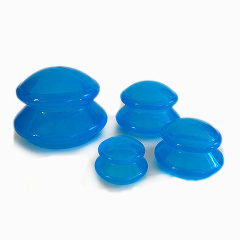 Kleurrijke siliconen cupping therapie set voor myofasciale massage en spierpijnverlichting Sterkere zuigkracht