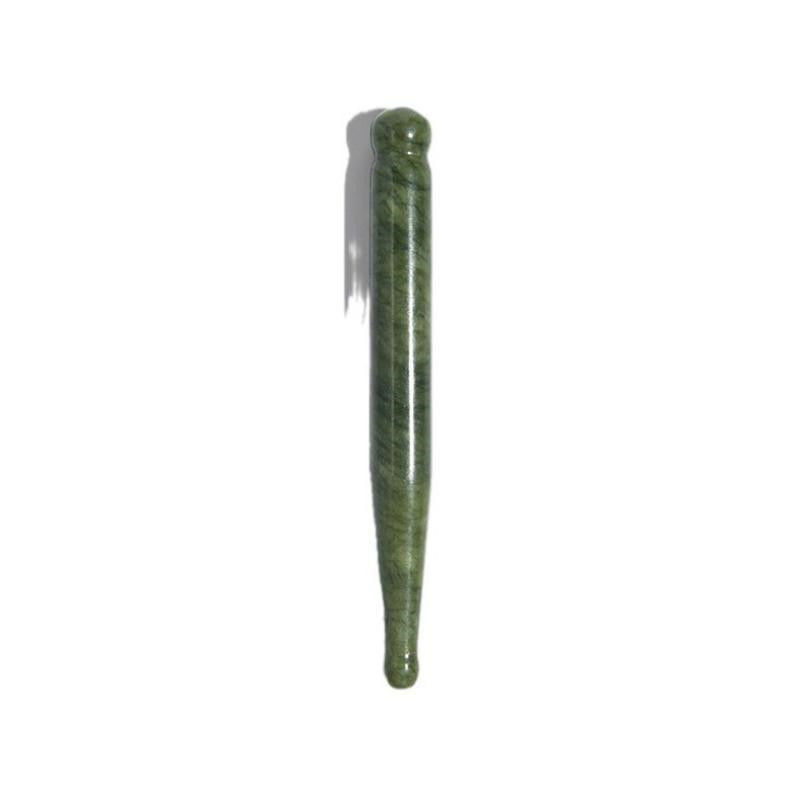 110*12mm Xiuyan Jade Gua Sha Stick De ultieme gezichtsmassage en lymfatische drainage tool