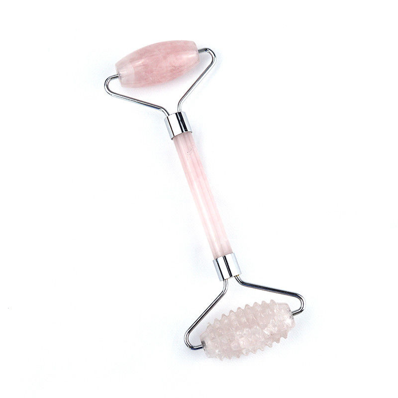 Rose Quartz Facial Guasha Massage Roller Face Gua Sha Beauty Lift Massager Tools voor afslanking en anti-aging voordelen