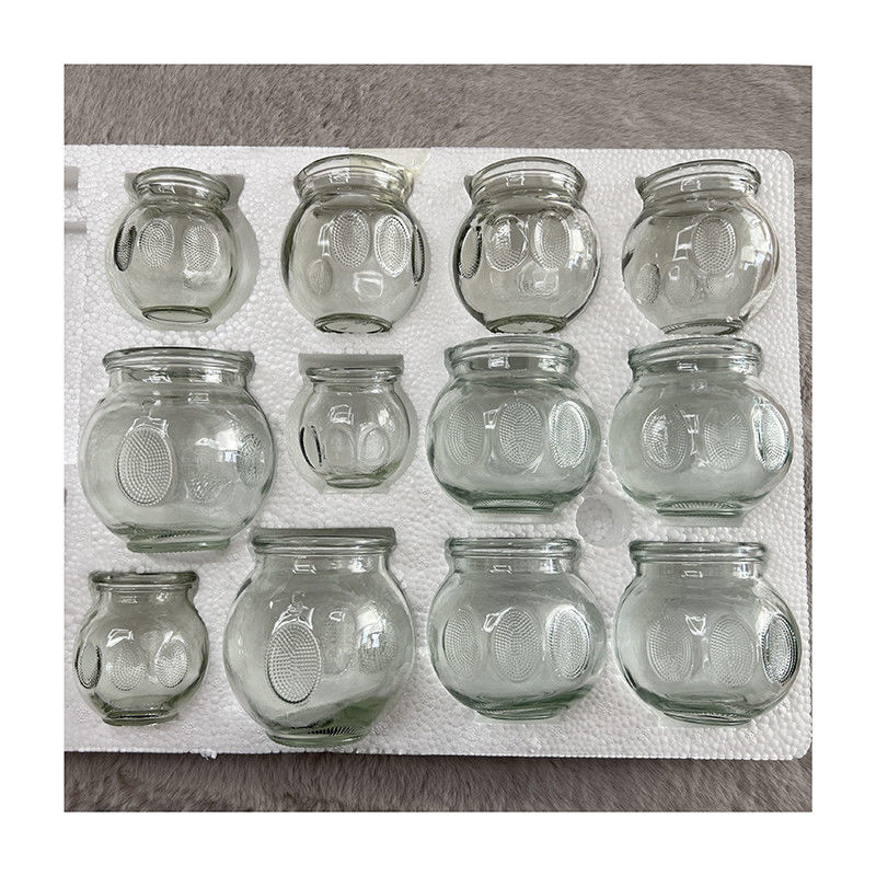 Gepersonaliseerd maat 12pcs Cupping glas Massage Cupping Therapy Set Cupping Therapy Apparaat Massage Glas Vuur
