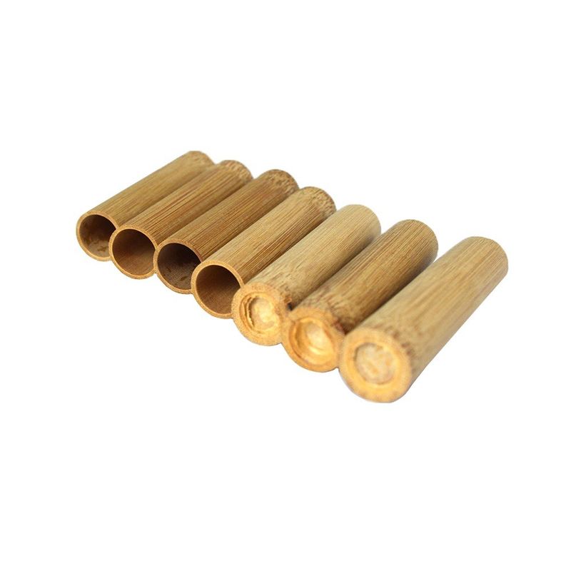 2024 Chinese stijl 12 stuks Vacuum Pack Small Bamboe Tube Bamboe Cupping Therapy Cups Massage Jar Set voor Body Massager
