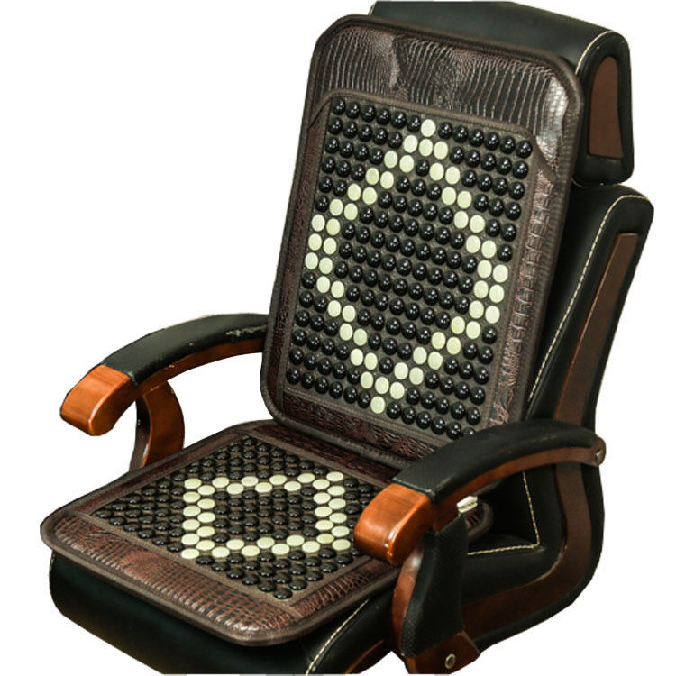 OEM ODM geaccepteerd Comfortabele natuurlijke jade en tourmaline stenen Ver infrarood verwarming Pad voor autostoeltje door HealthyLine