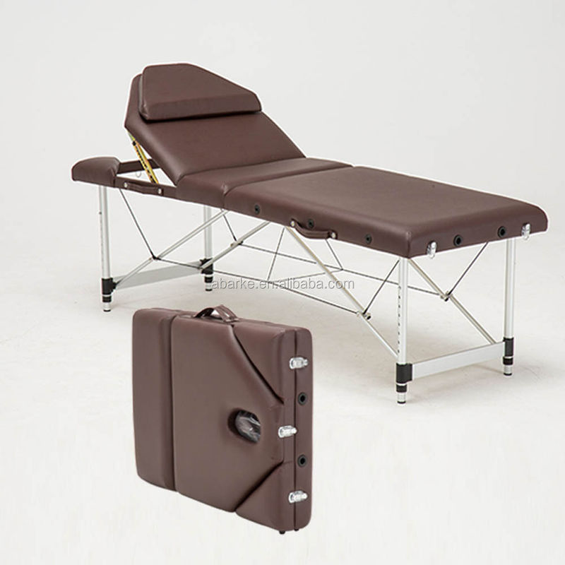 abkb-023 Multifunktioneel Draagbaar Massage Bed Opvouwbaar Traditionele Chinese Geneeskunde Acupunctuurstoel met Massager