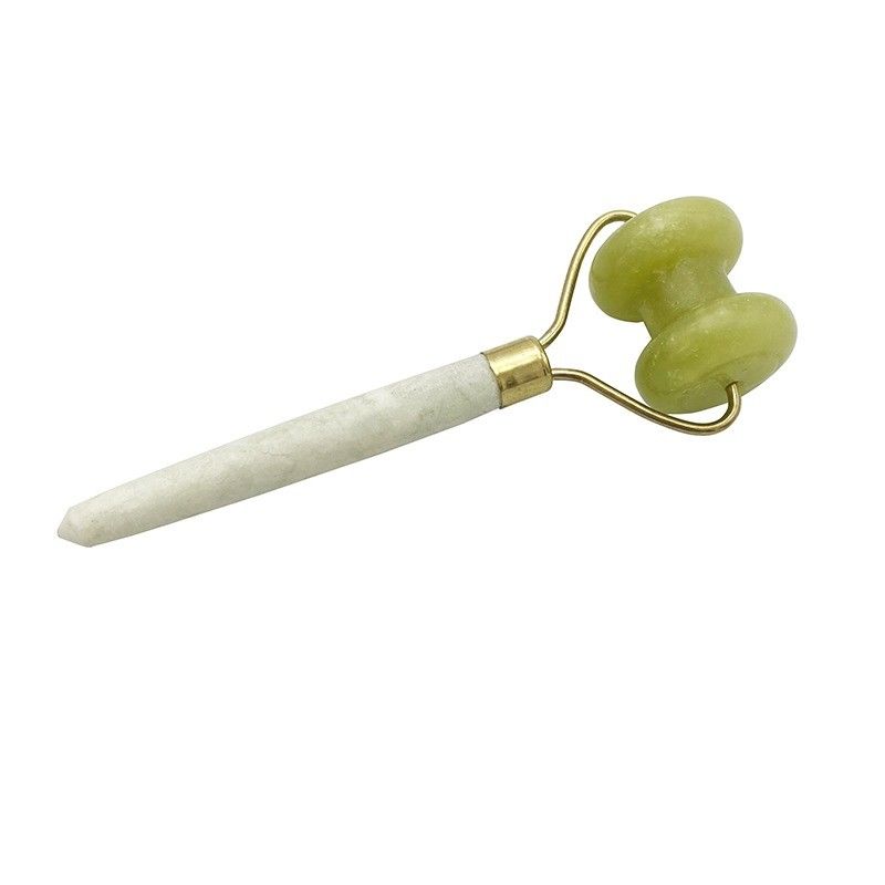 100% natuurlijke Jade Guasha massager voor gezichtsmassage producten schoonheidstools huidverzorging met aangepast logo beschikbaard Xiuyan Jade