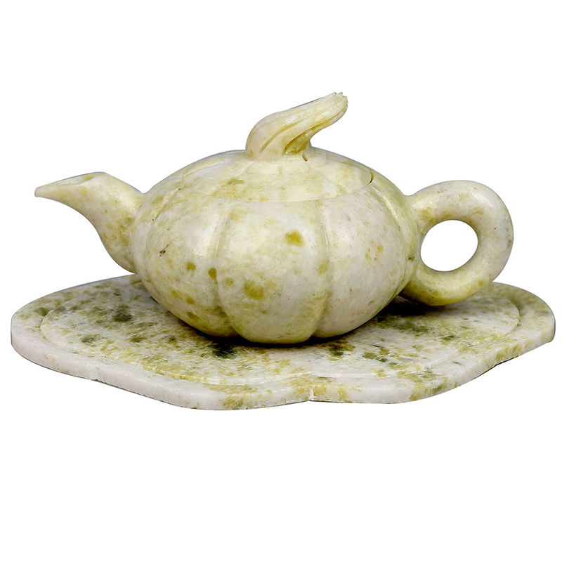 2024 Xiuyu Jade theepot Een set van natuurlijke jade voor zaken cadeau gepolijst techniek