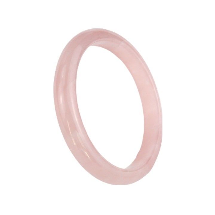 Gepersonaliseerd logo beschikbaar natuurlijke rozen kwarts armbanden voor vrouwen mode armband voor liefde genezende steen meisje geschenk