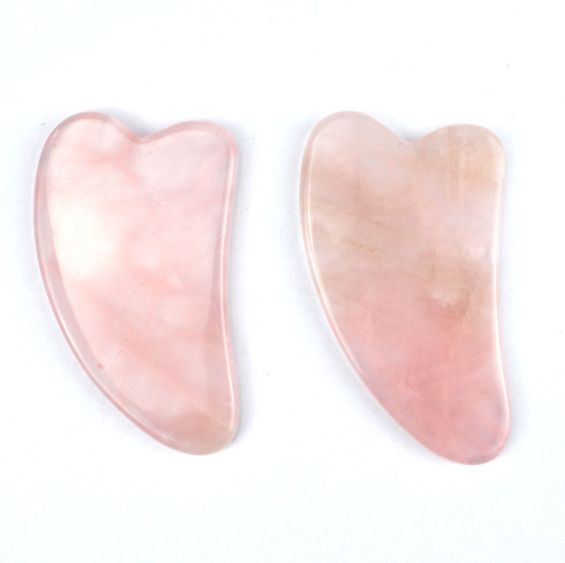 Draagbare handheld natuurlijke Jade Gua Sha Schraper voor gezichts-halsmassage en schoonheidsverzorging