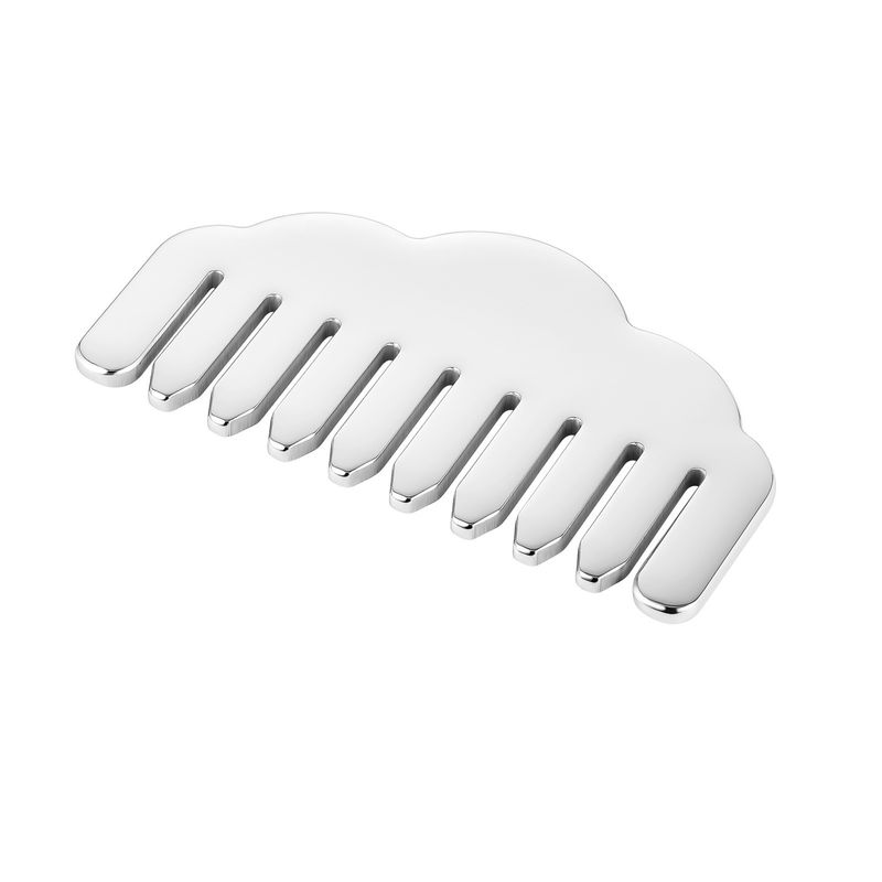 Roestvrij staal Gua Sha haarkam Hartvorm Scalp massagetool voor hoofdmassageapparatuur