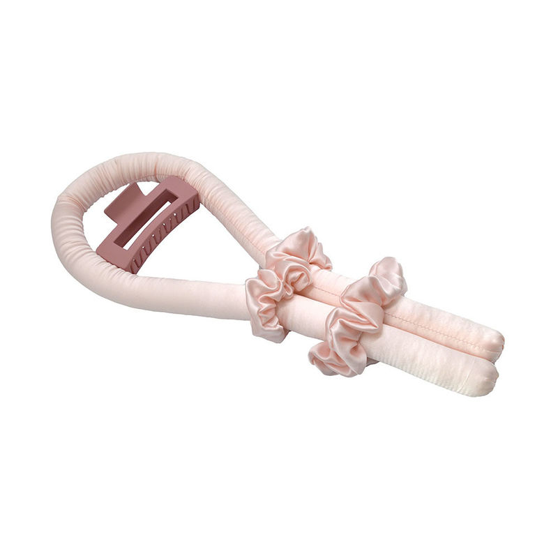 Silk Hair Curler Roller Curling Ribbon Scrunchies Set voor Curling Hair 100% Pure Mulberry Silk en aanvaardbaar logo