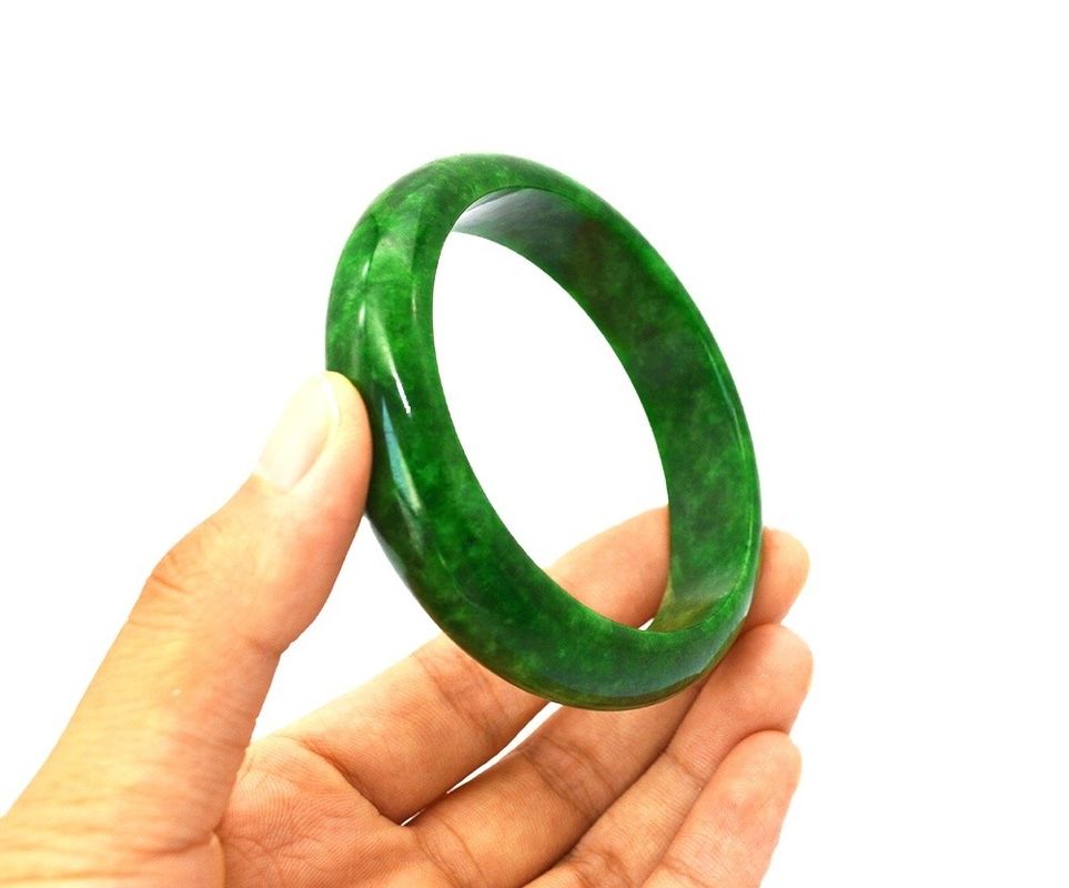 Liefde Groene Emaille Jadeit Armbanden Armbanden Charms Vrouwen Jade Armband Natuurlijke Birma Hot Item voor Feng Shui liefhebbers