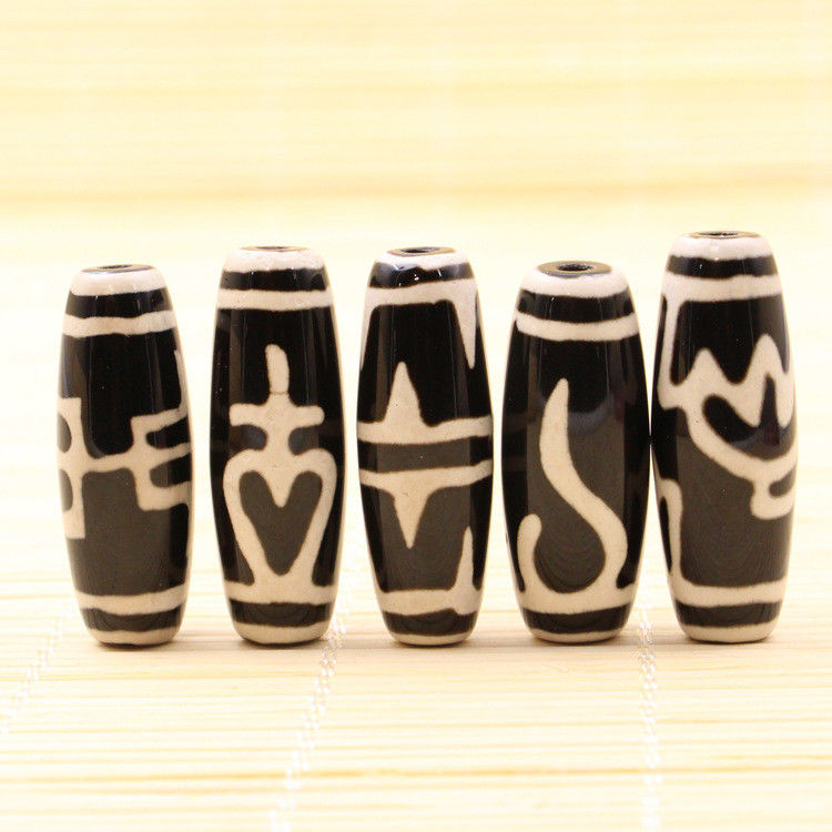 Oude Tianzhu Lezi Barrel Bead Bodhi Accessoires voor halsketting speciaal handgeselecteerd door Tibetaanse ambachtslieden