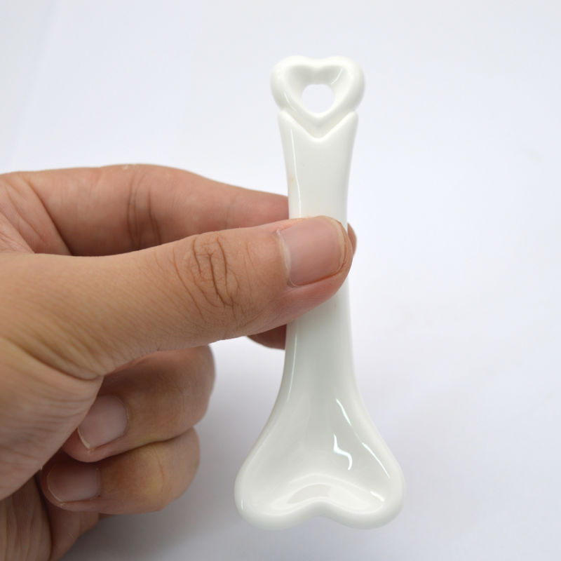 Keramische Gua Sha Schrapping Versie Massage Tools Body Massage voor gezondheid Massage in witte glazuur