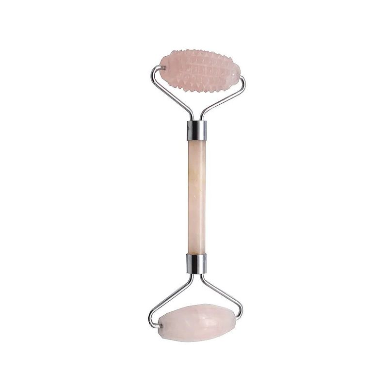 Handheld Rose Quartz Gua Sha Face Massage Roller Het ultieme huidverzorgingsinstrument voor natuursteenliefhebbers